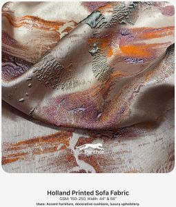 Holland Printed Sofa Fabric