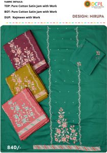 Nirupa Zam Cotton Suit Fabric