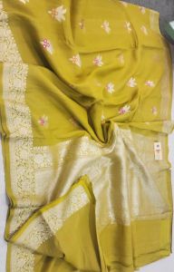 Pure Georgette Saree