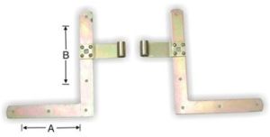 Shutter Hook Corner Plate Hinge