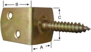 Trellis Fencing Stirrup Screw