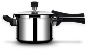 Stainless Steel Triply Mirror Finish Pressure Cooker 3 Ltr