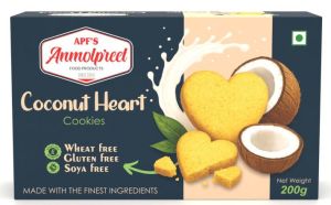 Coconut Heart Cookies