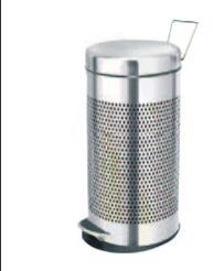 SS Perforated Paddle Dust Bin