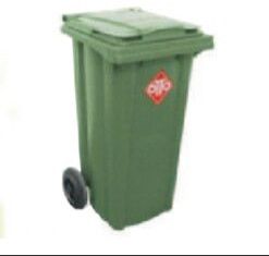 Plastic Wheeled Waste Bin, Shape : Rectangular for Outdoor