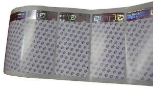 Visual Effects Holographic Paper Label
