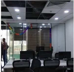 Fiber Zebra Roller Blind