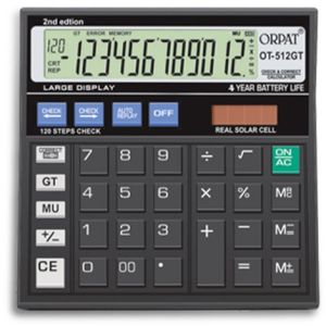 Desktop Calculators – OT-512 GT – Black