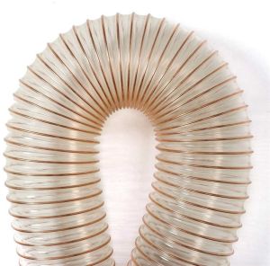 Flying Flex PU Duct With Copper Coated Steel Wire Hose