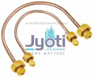 Copper Tubes, Length : 150mm - 1500mm for Burner Pigtails