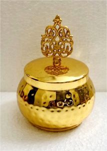 Gold Decorative Jar