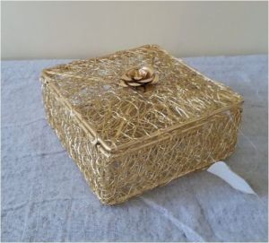 Golden Iron Hamper Gift Box