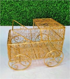 Metal Mesh Wire Mesh Cart Basket