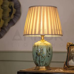 Ankur Sona Ceramic Bedside Table Lamp
