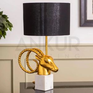 Bighorn Handmade Bedside Table Lamp, Design : Nature-inspired