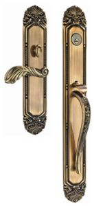 Roshanara Single Sided Brass Door Entrance Sets