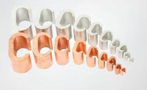 C Crimp Connector, Color : Copper for Electrical Earthing Systems