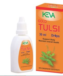 Gold Tulsi Drops, Packaging Type : Bottle