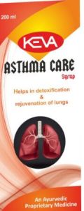 Keva Asthma Care Syrup, Form : Liquid