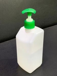 500ml White Hand Sanitizer Pump Bottle