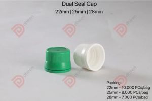 Plastic Dual Seal Cap