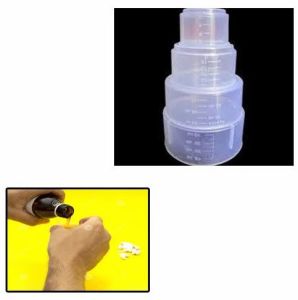 Transparent Plastic Measuring Cup