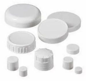White Plastic Screw Cap