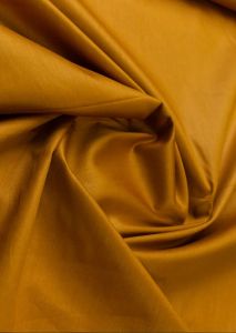 -15%  Deep Yellow Malai Cotton Fabric