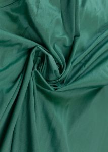 Aqua Blue Plain Cotton Silk Fabric