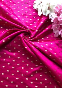 Rani Motif Pattern Brocade Fabric