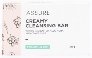 Assure Creamy Cleansing Bar, Packaging Type : Individual Packaging