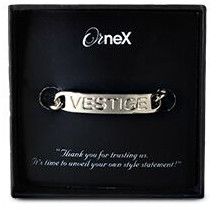 Vestige Classic Silver Plated Id Chain Bracelet