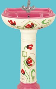 Pedestal Wash Basin Vitrosa Series No - 1001