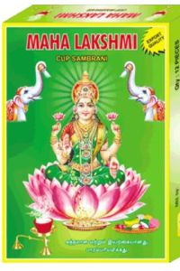 Pure Maha Lakshmi Sambrani Cup, Color : Black For Ideal Pooja