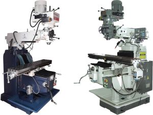 Vertical RAM Turret Milling Machine