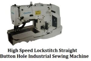 High Speed Lockstitch Straight Button Hole Industrial Sewing Machine