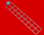 Plastic Broom Stick Holder, Shape : Rectangular, Round