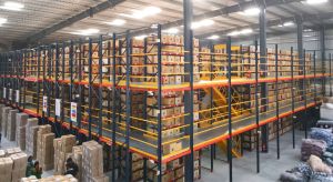 Steel High Rise Multi Tiered Storage System