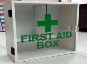 Acrylic First Aid Box, Color : Transparent