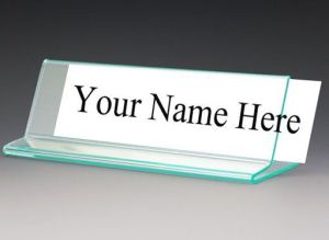 Acrylic Name Plates