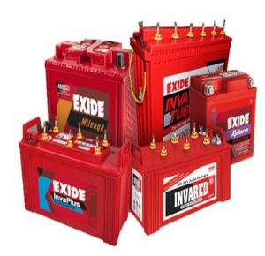 Exide Batteries, Color : Red for Automotive, Industrial, Marine