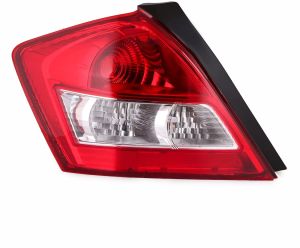 Plastic Glass Hyundai Car Tail Lamp, Color : Red