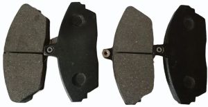 Iron Ceramic Rear Disc Brake Pads, Color : Black for Automotive