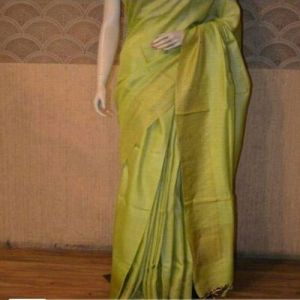 Tussar Muga Silk Saree