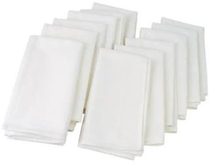 Plain 100 GSM Cotton Fabric, Color : White, Packaging Type : Roll