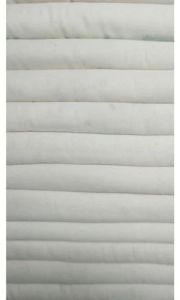 Plain Cotton Fabric, Color : White, Fabric Weight : 50-100g/sqm