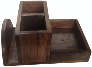 Wooden Table Caddy