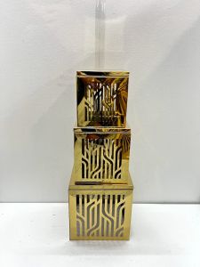 Polished Stainless Steel Riser Set