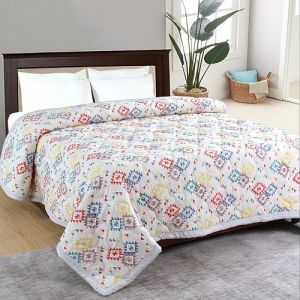Printed Microfiber Comforter for Bedding