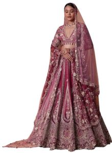 Cotton Bridal Lehenga Choli All Sizes